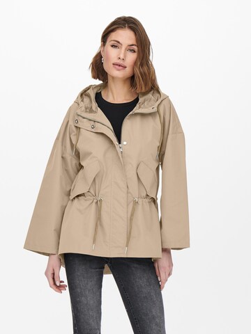 ONLY Parka 'KARIN' in Beige: predná strana