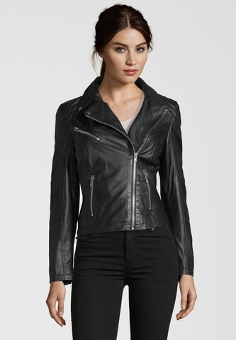 7ELEVEN Übergangsjacke in Schwarz: Vorderseite