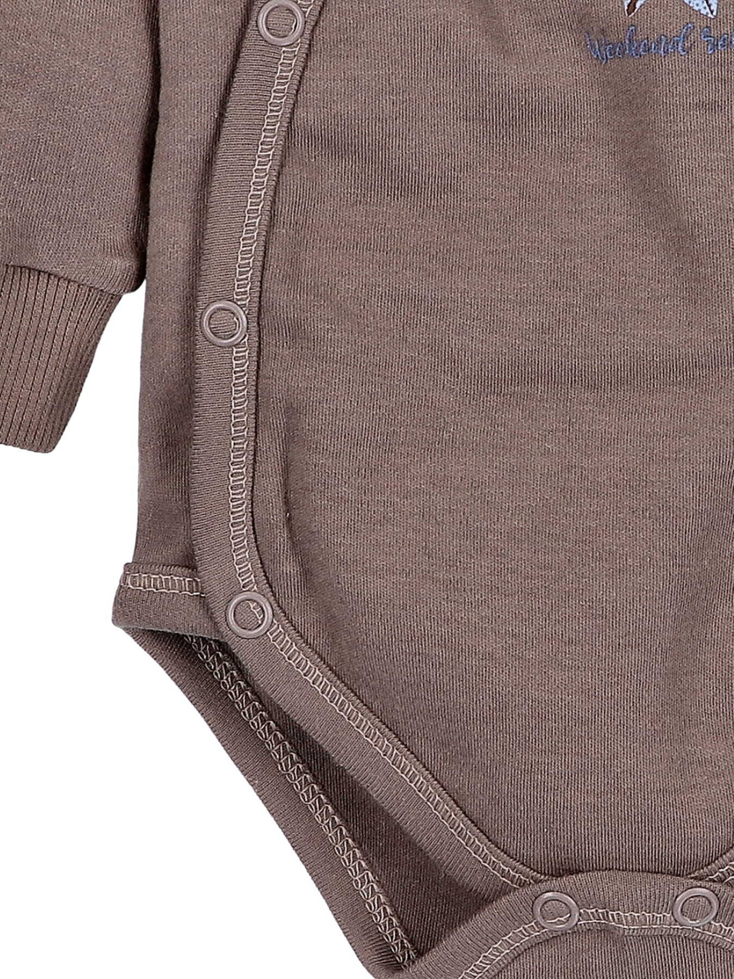 Barboteuse / body NINI en marron