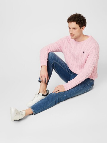 Polo Ralph Lauren Regular Fit Pullover 'Driver' in Pink