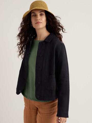 Seasalt Cornwall Tussenjas 'Arame' in Zwart: voorkant