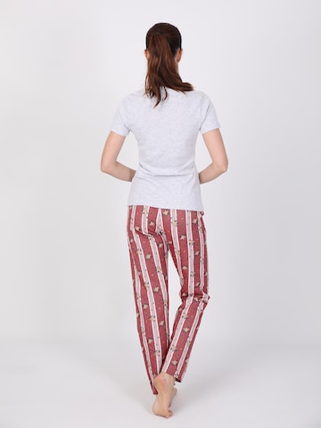 Loosefit Pantalon de pyjama 'Susan' Felix Hardy en rouge