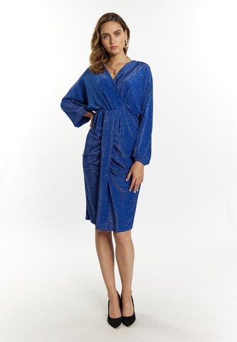 faina Jurk in Blauw