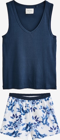 Next Pyjamashortsit värissä sininen: etupuoli