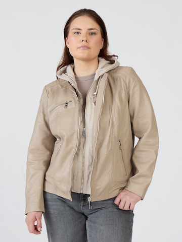 Maze Between-season jacket in Beige: front