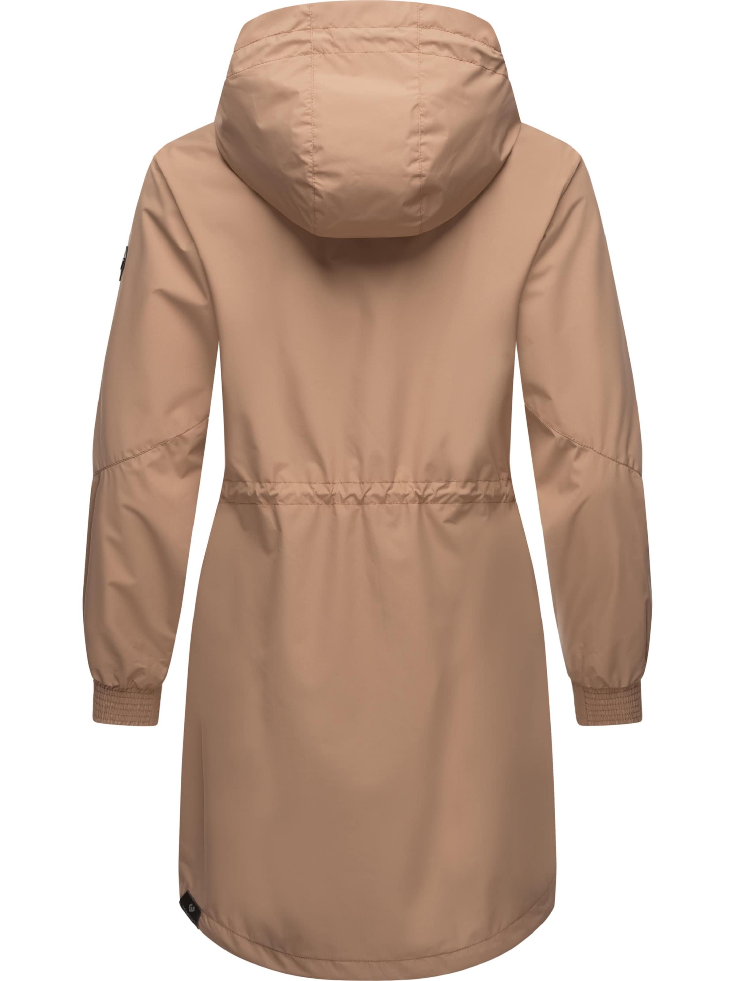 Ragwear Funkční kabát 'Bronja II' – hnědá