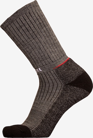 UphillSport Athletic Socks in Grey: front