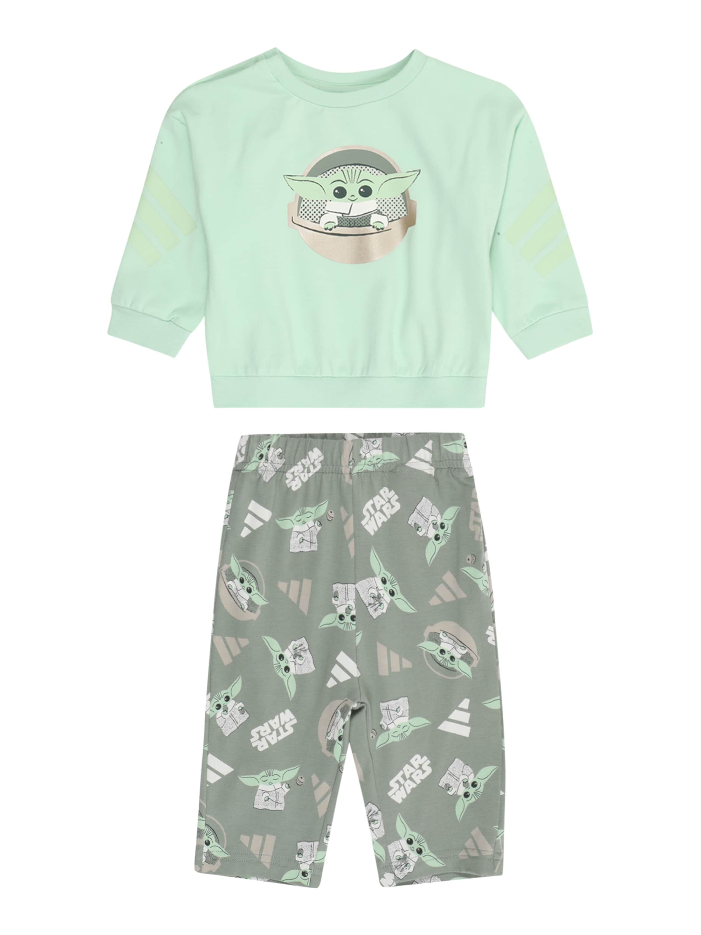 ADIDAS SPORTSWEAR Φόρμα σε πράσινο: μπροστά