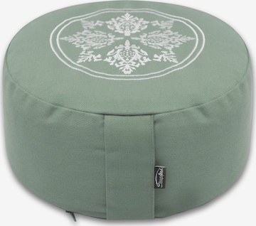 Yogishop Pillow in Green: front