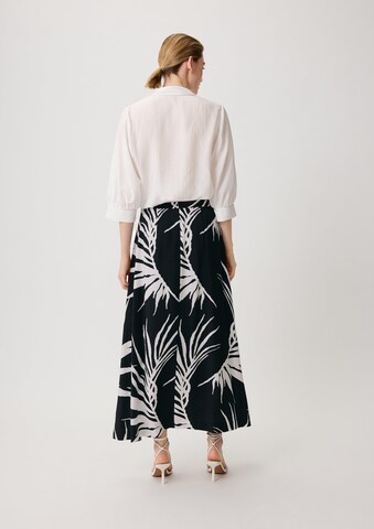 Jupe COMMA en noir : derrière