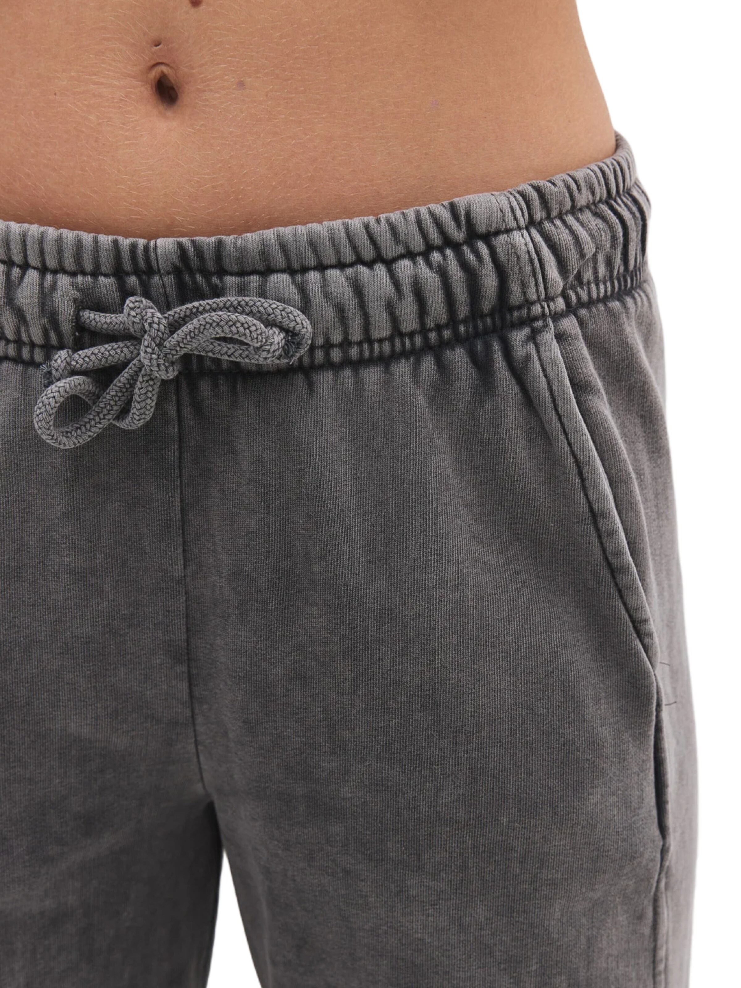 No Matter What Wide Leg Hose in Grau