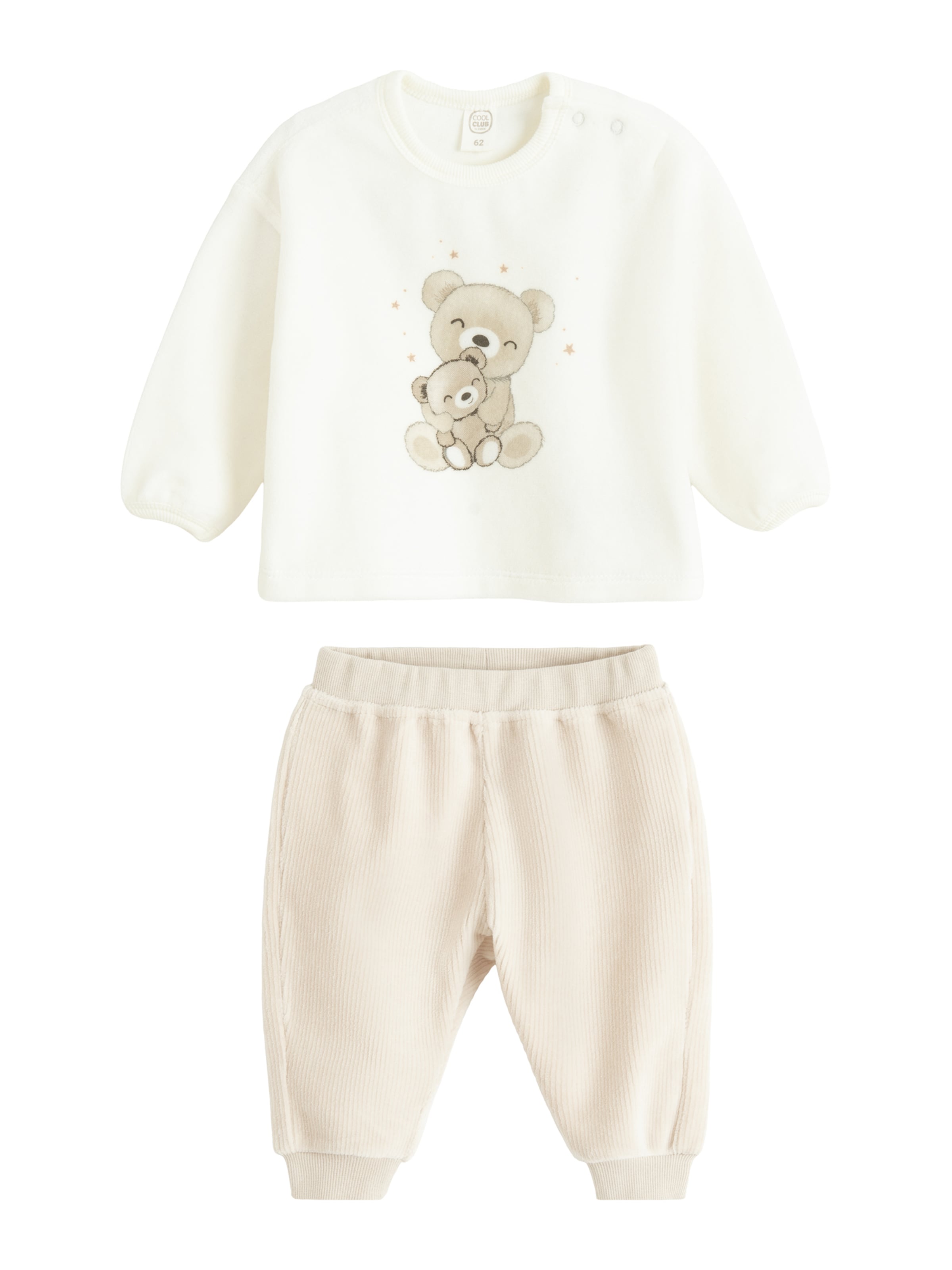 Cool Club Set - Biela: predná strana