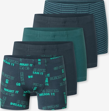 SCHIESSER Onderbroek ' 95/5 Multi ' in Blauw: voorkant