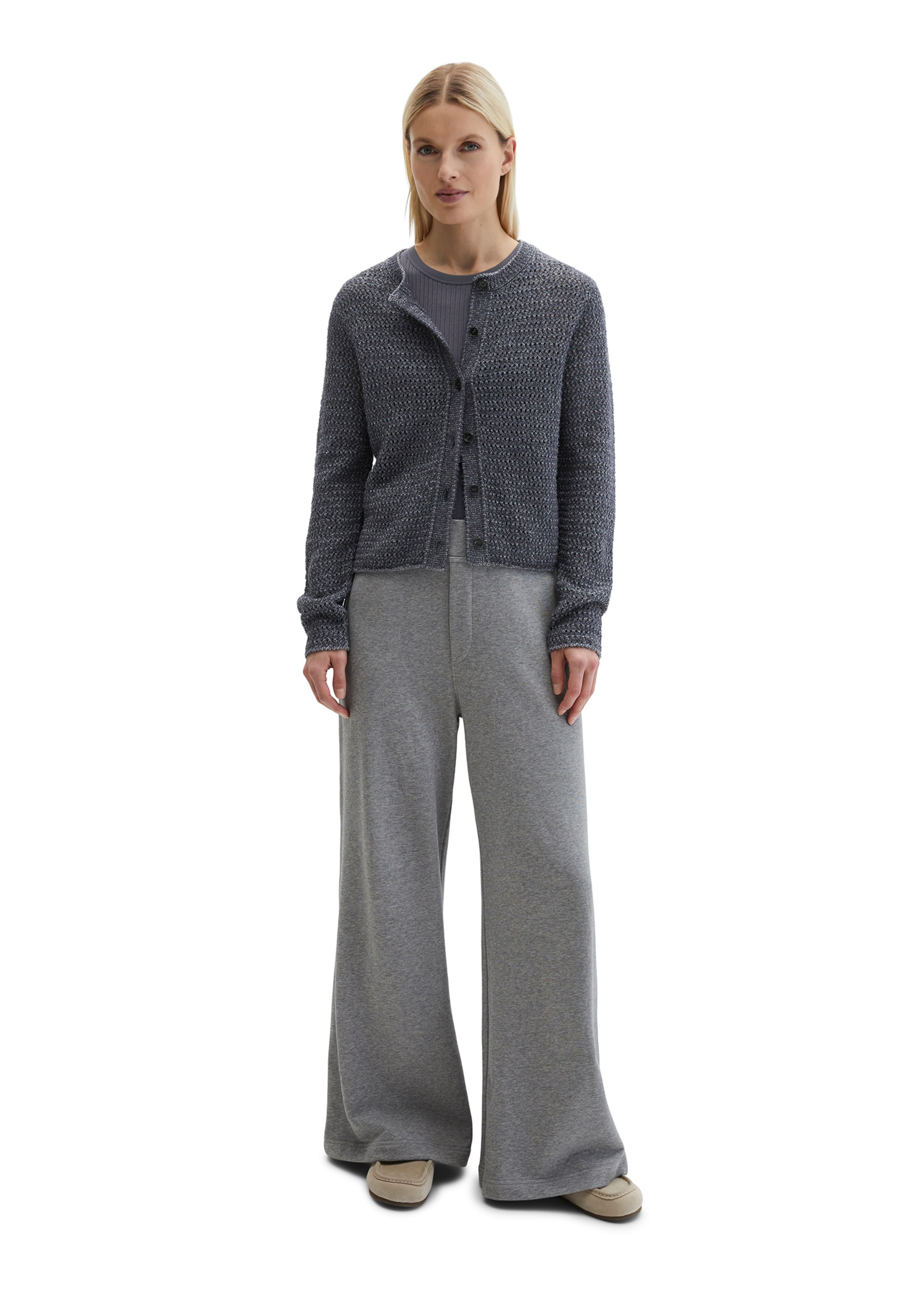 Marc O'Polo Knit cardigan in Grey