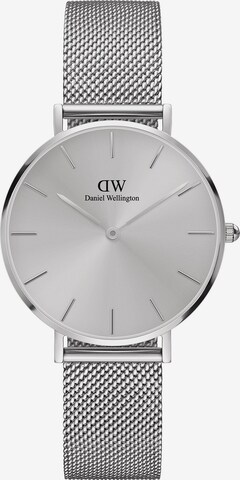 Montre à affichage analogique 'Petite Unitone S Silver' Daniel Wellington en argent : devant