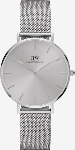Daniel Wellington Analógové hodinky 'Petite Unitone S Silver' - strieborná: predná strana