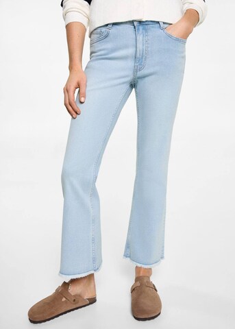 MANGO TEEN Flared Jeans in Blau: Vorderseite
