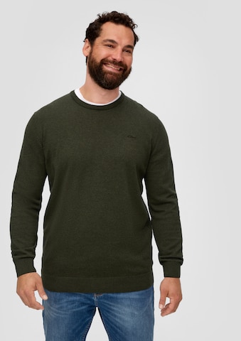 Pull-over s.Oliver en vert : devant