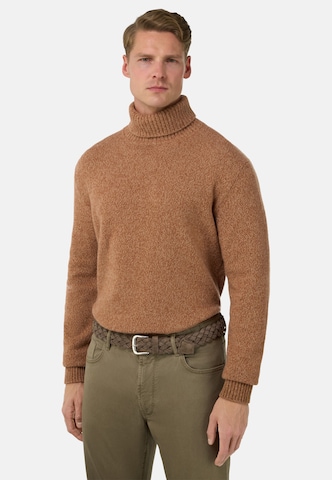 Boggi Milano Sweater in Brown: front