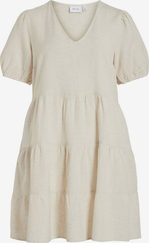 VILA - Vestido 'Prisilla' en beige: frente