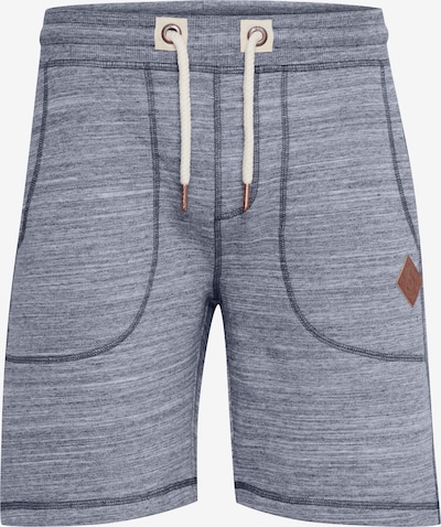 !Solid Trousers 'Aris' in 31-32 in Mottled blue / Brown, Item view