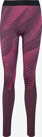 ODLO Workout Pants in Purple: front