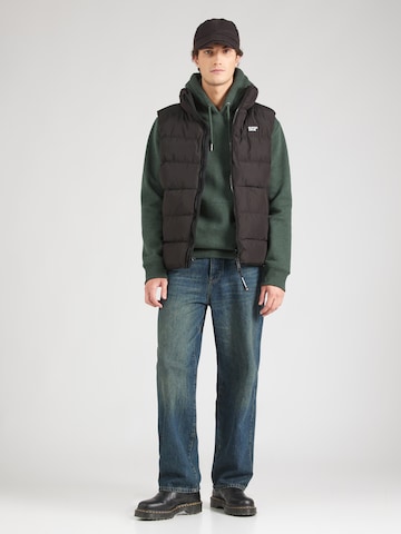 Superdry Weste in Schwarz