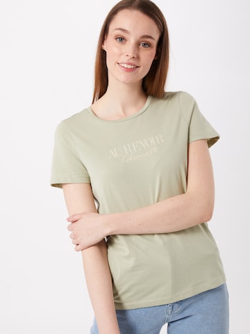 ICHI Shirt in Groen: voorkant