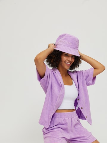 mazine Hat ' Toyo ' in Purple