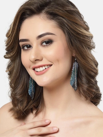 Boucles d'oreilles 'Agata' AVANT-GARDE PARIS en bleu