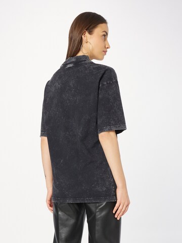 T-shirt oversize Han Kjøbenhavn en noir