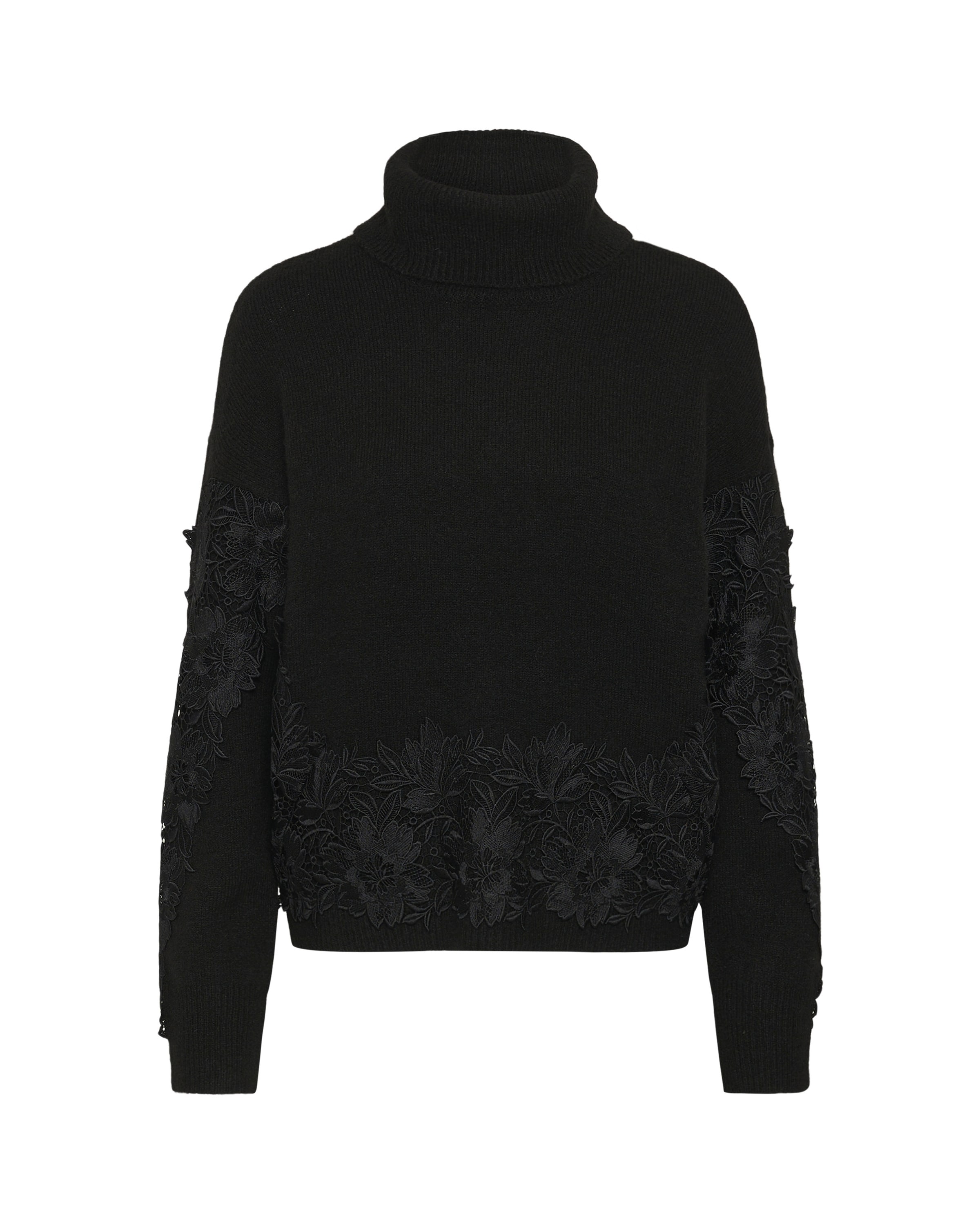 Kaffe - Jersey 'Siff' en negro: frente