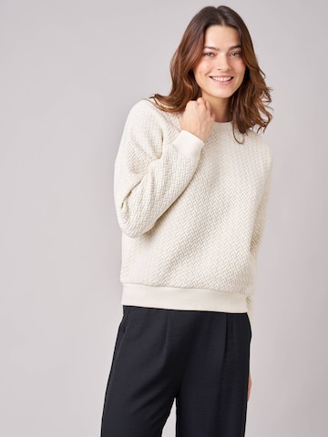 Sweat-shirt Deeluxe en blanc