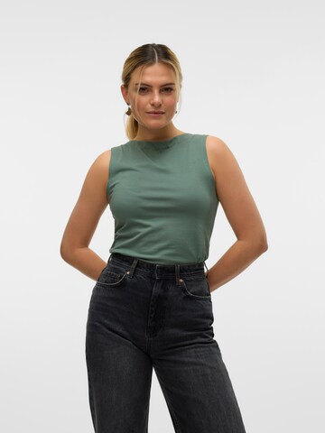 Top 'VMPANDA' di VERO MODA in verde: frontale