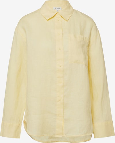 s.Oliver Bluse in M in hellgelb, Produktansicht