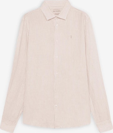 Trussardi Regular fit Overhemd in Beige: voorkant