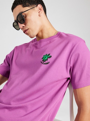 ELEMENT Majica 'QUIET' | vijolična barva