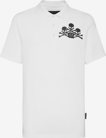 T-Shirt Philipp Plein en blanc : devant
