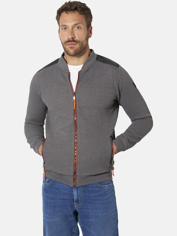 BABISTA Between-Season Jacket 'Emanoro' in Grey: front