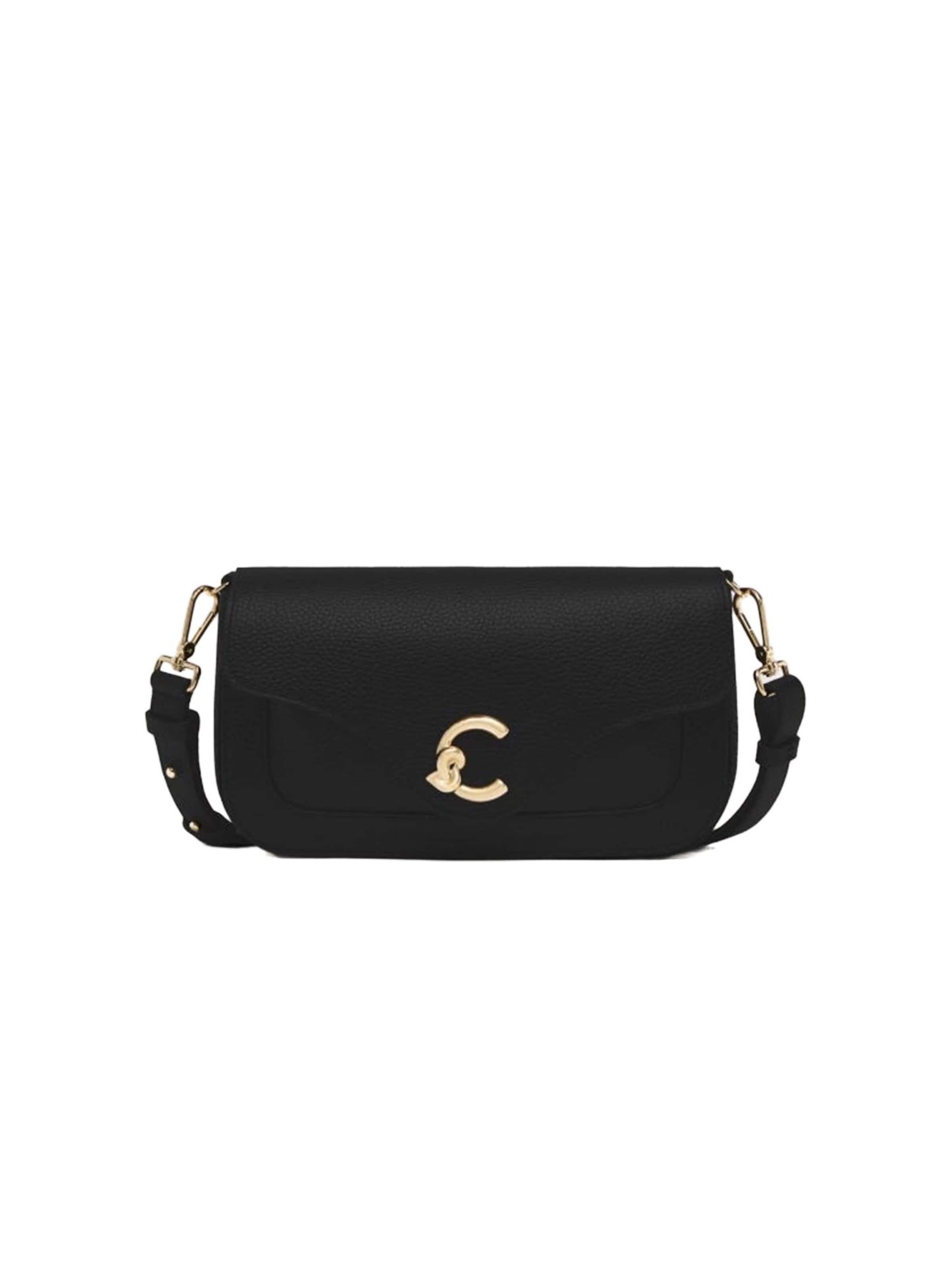 Coccinelle - Bolso de hombro 'C-Me 26x15x7 cm' en negro: frente