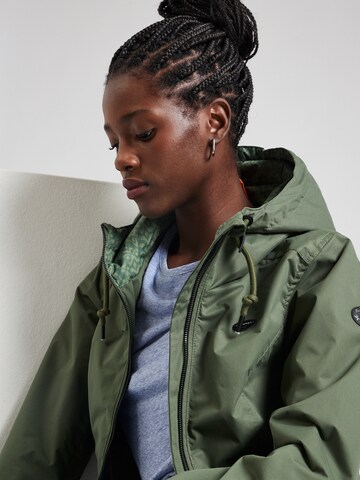 Ragwear Between-Season Jacket 'DANKKA' in Green