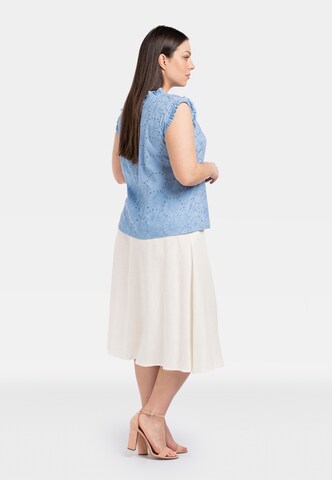 Karko Blouse 'ERNESTA' in Blauw