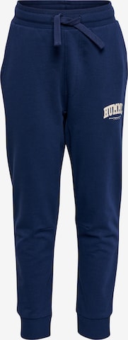 Hummel Tapered Pants 'FAST' in Blue: front