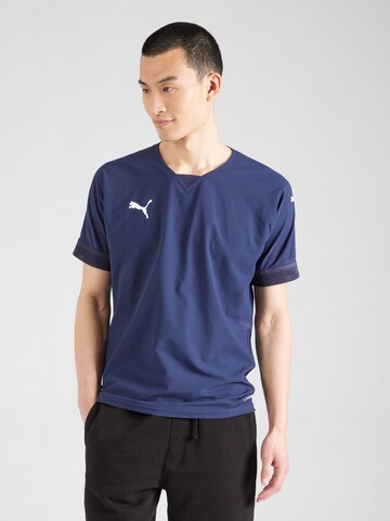 PUMA Trikot 'TeamFINAL' in Blau: Vorderseite