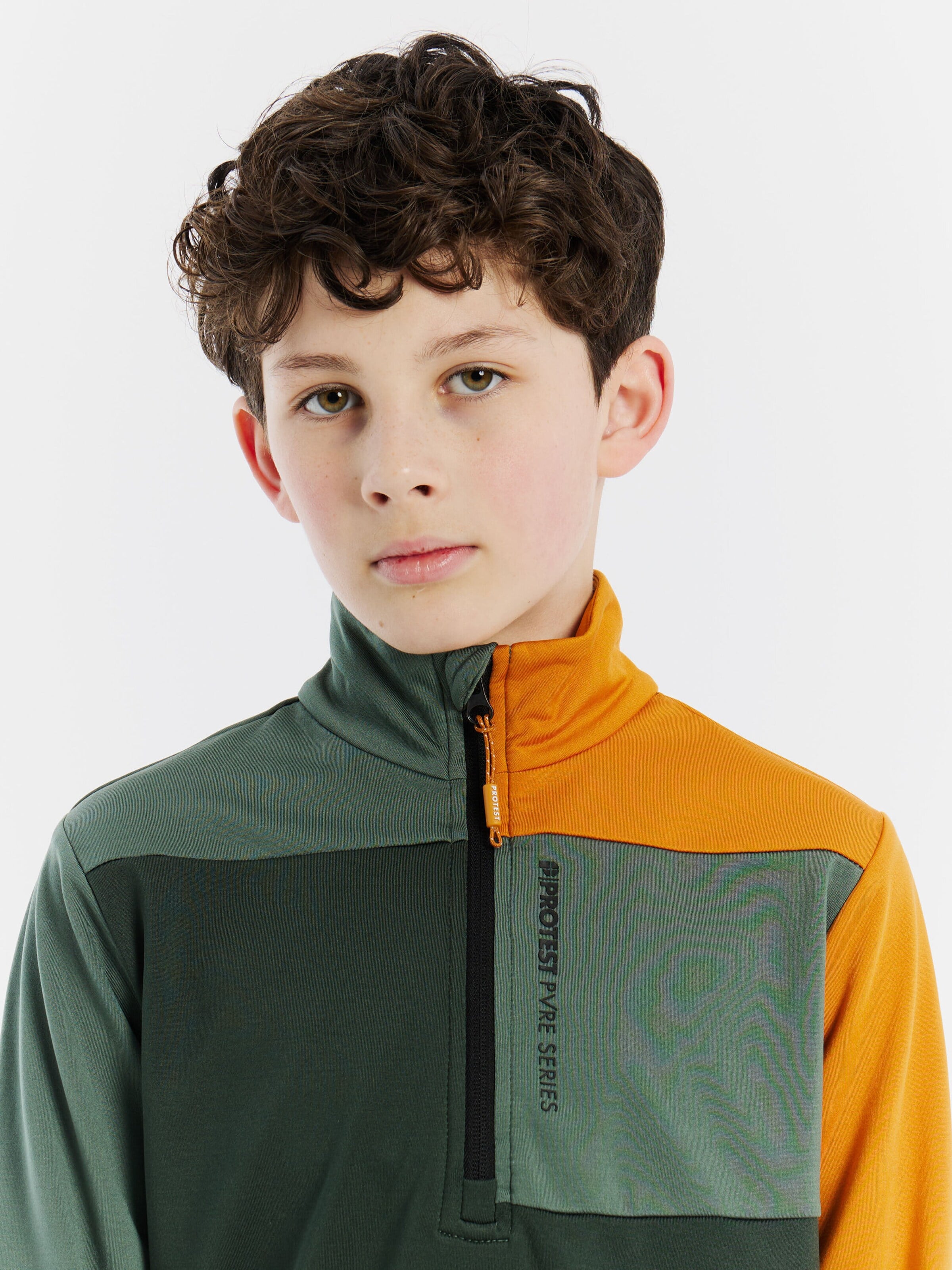 PROTEST Sportief sweatshirt 'PRTMarno JR' in Groen