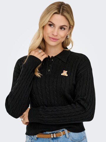 ONLY Sweater in Black: front