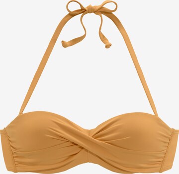 Fascia Top per bikini 'Pride' di LASCANA in giallo: frontale