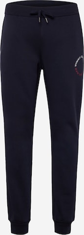 Pantalon TOMMY HILFIGER en bleu : devant