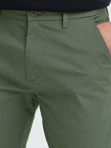 BLEND Slim fit Chino trousers ' BHMason ' in Green