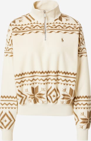 Polo Ralph Lauren Sweatshirt in Beige: front